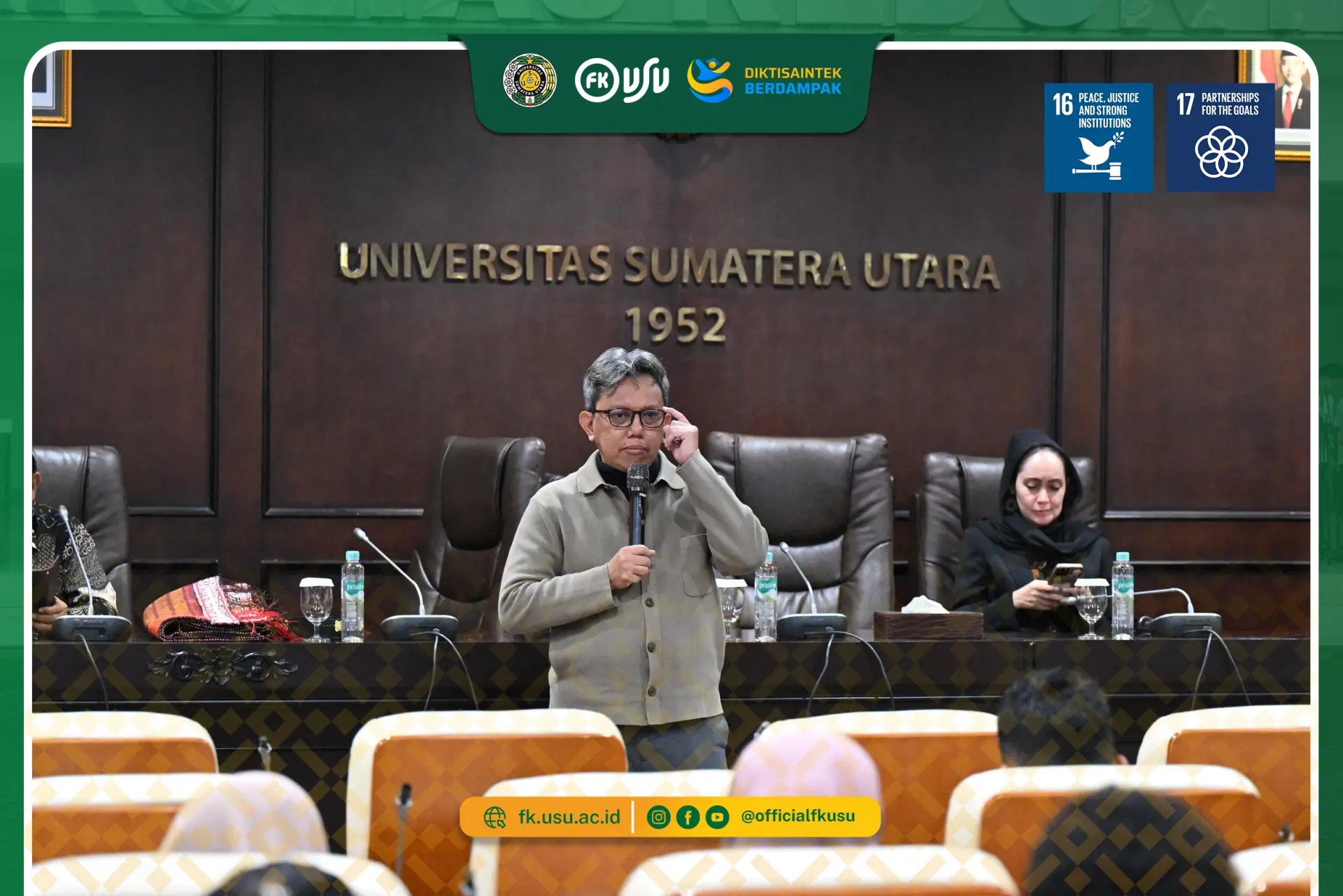 FK USU Perkuat Strategi Komunikasi Krisis di Era Digital, Tekankan Kecepatan dan Kepercayaan Publik